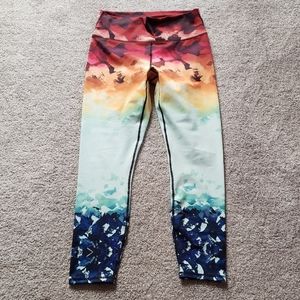 Fabletics Tidal Wave Pride 7/8 Powehold Leggings